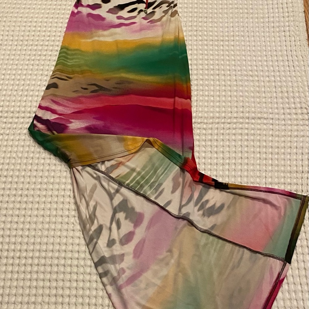 Omg 🤩 head turning brand new w/tags Rise up halter maxi dress from F.N 4 woman - Picture 8 of 13